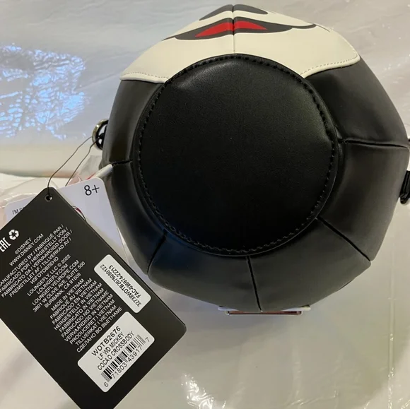 New Loungefly Disney Mickey Mouse Hot Cocoa Cup Mug Crossbody Bag - Picture 8 of 11